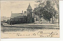 PostcardAnsoniaCTFreeLibrary1906