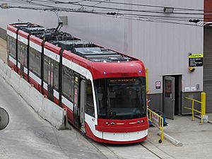 TTC LRV 4401 Roof Details closeup