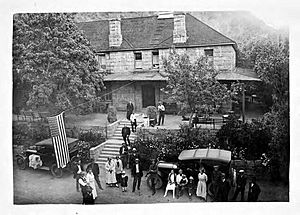 Tassajara Hotel and cars 1920