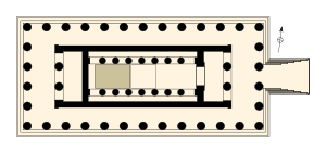 Temple of Zeus (Olympia) Plan