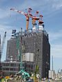 Tokyo Sky Tree under construction 20090714-2