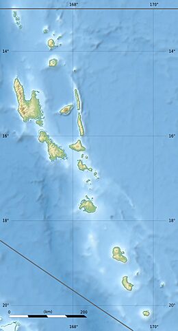 2024 Port Vila earthquake is located in Vanuatu