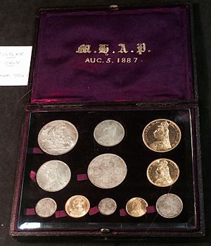 1887 UK proof set