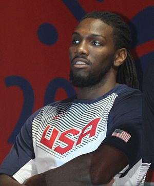 20140814 World Basketball Festival Kenneth Faried 2