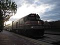 Amtrak Blue Water sunset