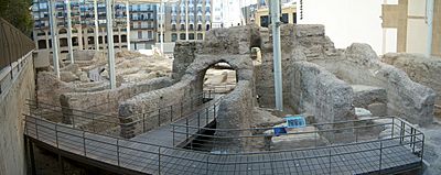 Ancient Roman theater in Cesaraugusta