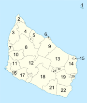 Bornholm municipality numbered