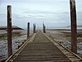 Causeway at Colwyn Bay Beach