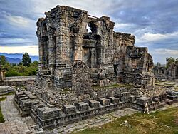 Central edifice of Martand-Sun Temple