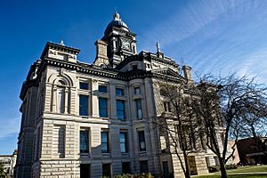 Clinton County Courthouse in Frankfort, Indianasq_mi