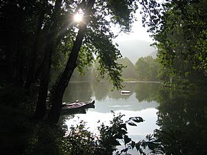 Cowpasture River VA canoes