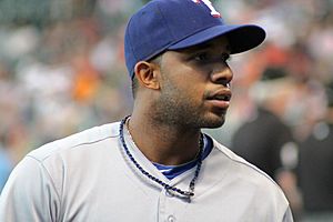 Elvis Andrus at Minute Maid Park August 30 2014