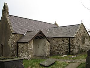 Entrance to St Iestyn