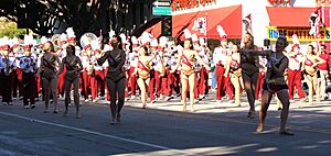 FSU Marching Chiefs and Cheerleaders