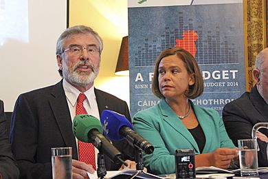 Gerry Adams & Mary Lou McDonald 2014