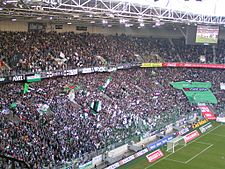 Gladbach Fans in Kurve