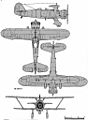 Henschel Hs 123 drawing