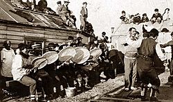 Inuit dance near Nome 1900