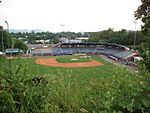 McCormick Field from Memorial Stadium