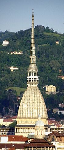 Mole Antonelliana from Piazza Statuto