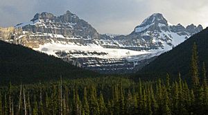 Mushroom Peak and Diadem Peak