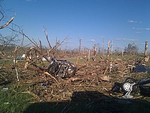 Phil Campbell tornado damage