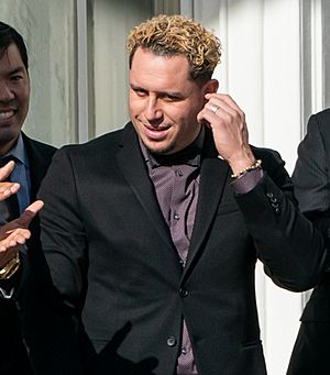 President Trump Welcomes the Washington Nationals to the White House (49015337551) (cropped)