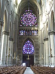 Reims Cathedrale Notre Dame interior 002