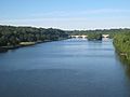 Schuylkill River in Fairmount Park.