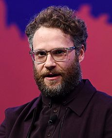 Seth Rogen at Collision 2019 - SM0 1823 (47106936404) (cropped)