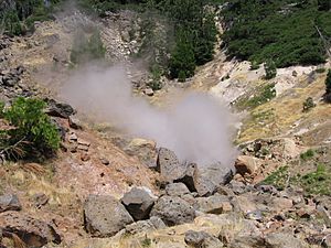 Terminal Geyser Lassen NP