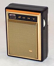 Vintage Sony Model TR-730 Transistor Radio, Broadcast Band Only (MW), 7 Transistors, Made In Japan, Circa 1960 (15836828772)