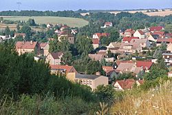 Ahlsdorf, view to the village