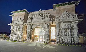 BAPS Robbinsville Mandir - Exterior