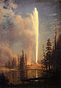 Bierstadt Albert Old Faithful