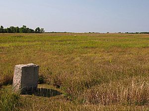 Birch Coulee Battlefield monument