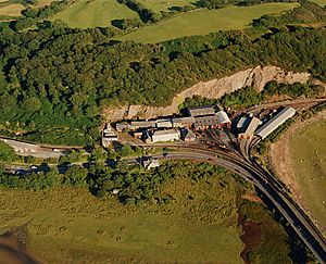 Boston Lodge Aerial