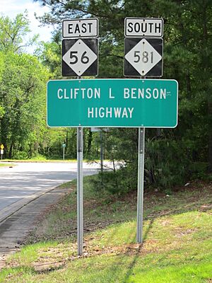 Clifton L Benson Highway