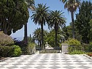 Corfu Achilleion statues