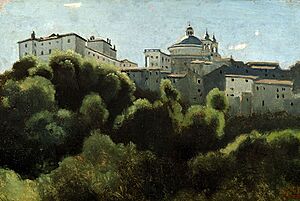 Corot Ariccia Palazzo Chigi