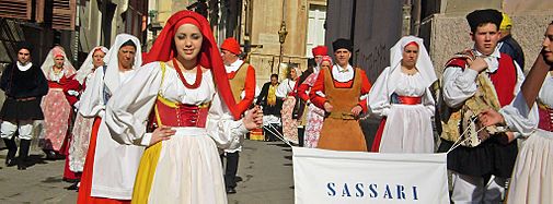 Costume sassari