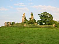 Craigie Castle from Craigie Mains