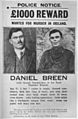 Daniel Breen police notice