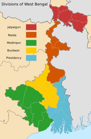 Divisions of West Bengal