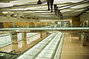 Dulles Aerotrain terminal B