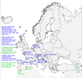 European GP map