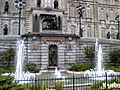 Fountain in front of Parlement