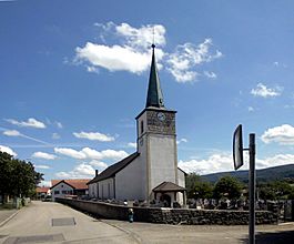 The church of Saint-Étienne at Grandfontaine