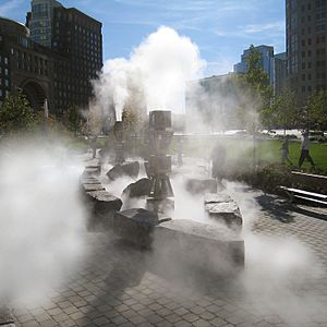 Harbor fog backlit sq