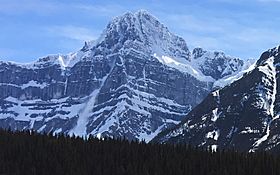 Howse Peak snowy